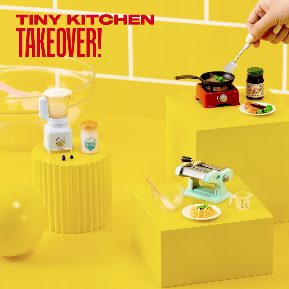 Mini Brands Really Works Magic Cook Kitchen Capsule Series Miniature, 2 Pack