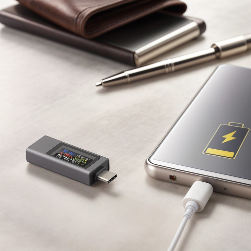 USB Tester Meter with Digital Display for Accurate Charging Measurement