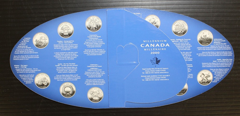 Canada 2000 Millennium Coin Set