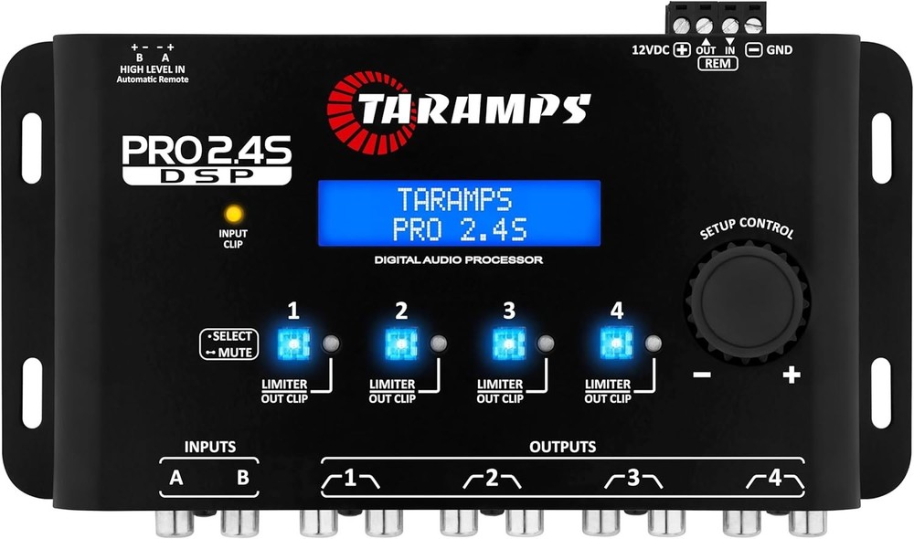 Compact Pro 2.4S Full Digital Signal Processor & Crossover - Elevate Your Sound