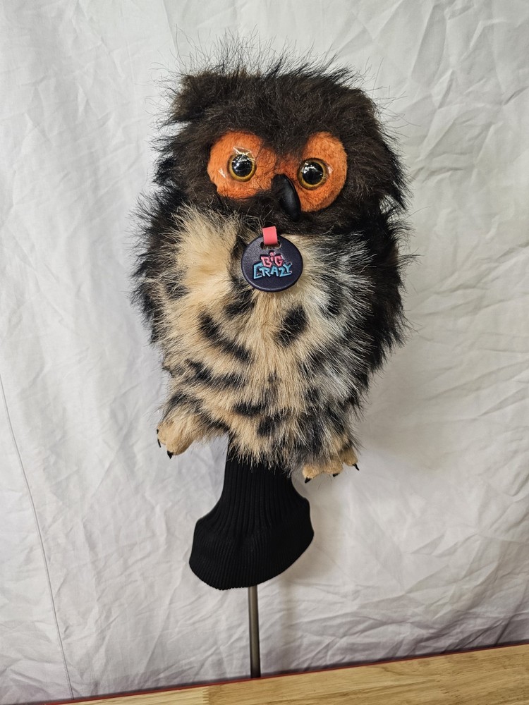 Owl Golf Big Crazy headcover with sock Golf gift~