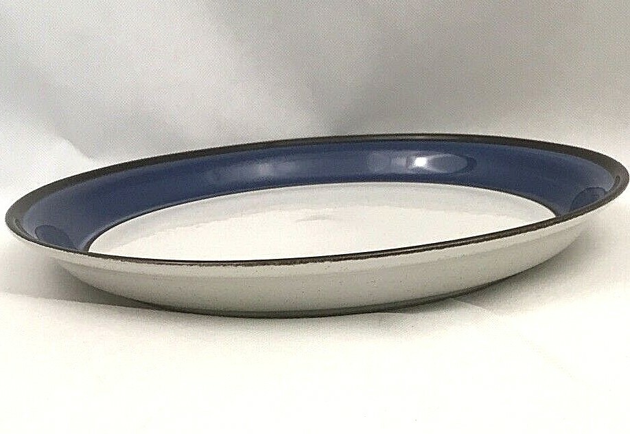 Heather Stone Rondele 12" Stoneware Platter #9632