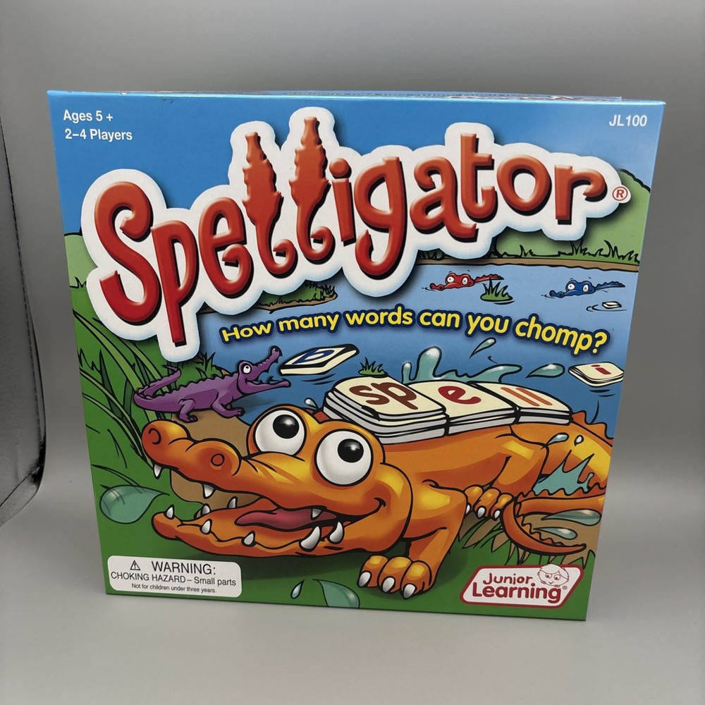 Spelligator Game by Junior Learning COMPLETE