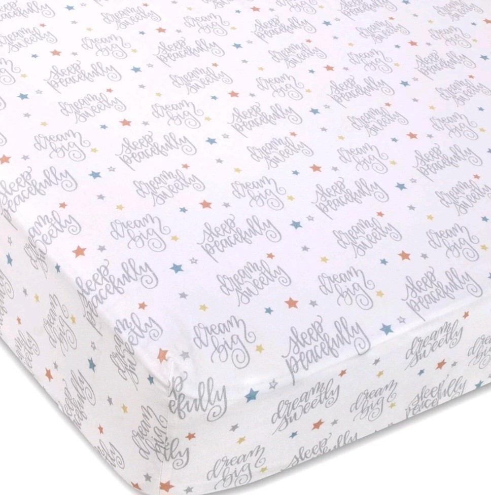 Fisher-Price Cloud Dreams Cloud 4-Piece Nursery Bedding Set