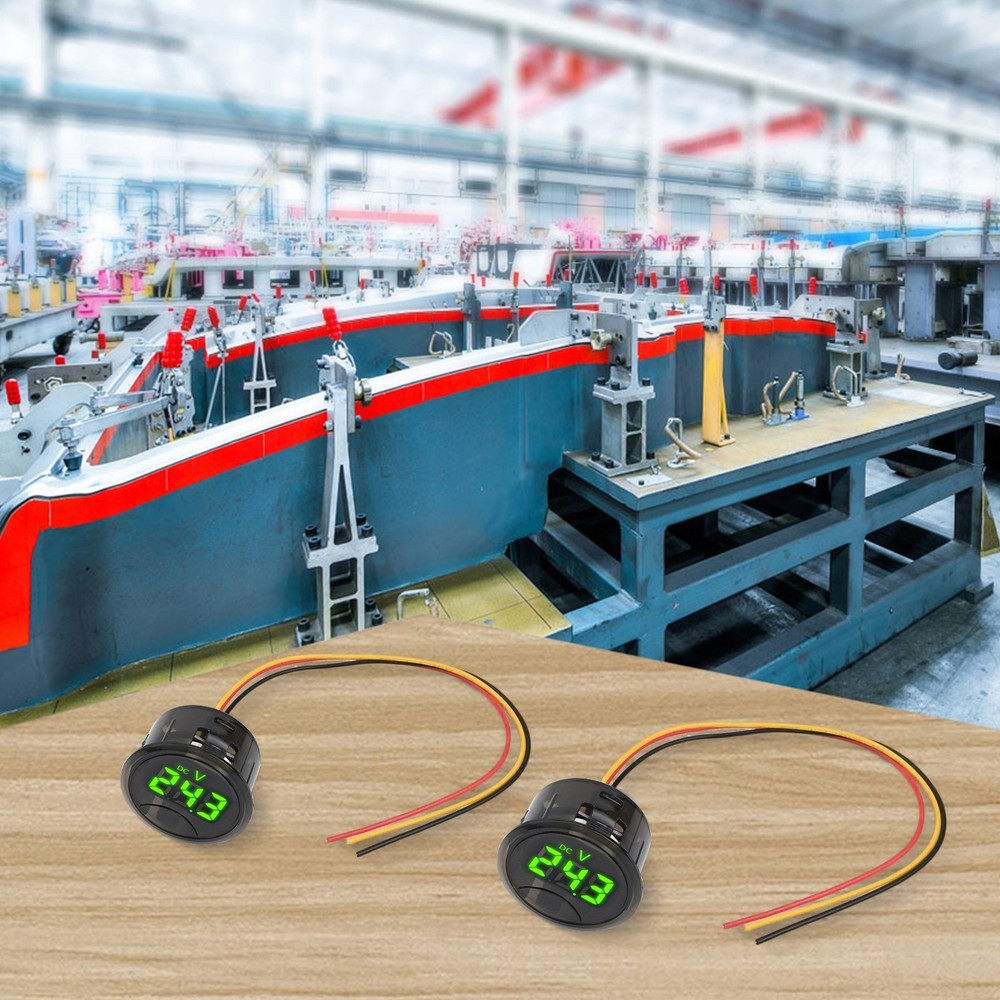 User Friendly Digital Voltmeter with Touch Activation for Accurate Readings