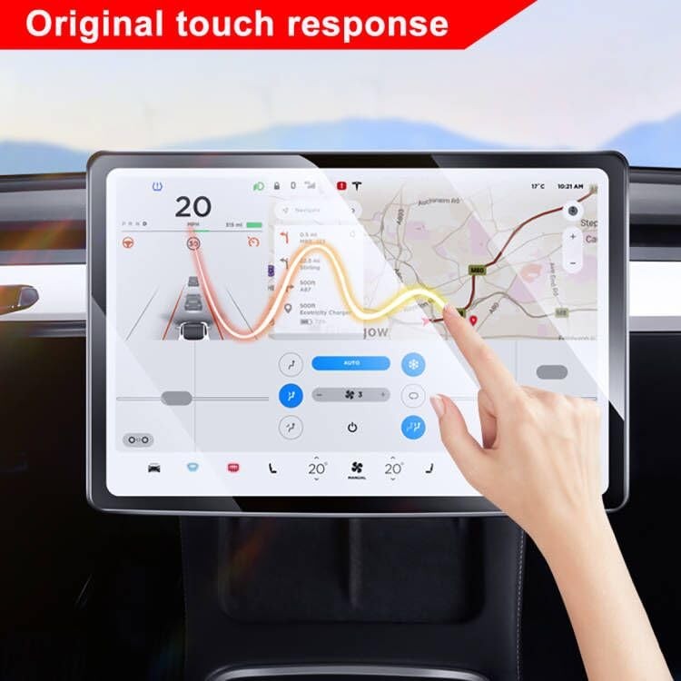 2 Pack Universal Trimmable Matte Screen Protector for All Smart Navigation,