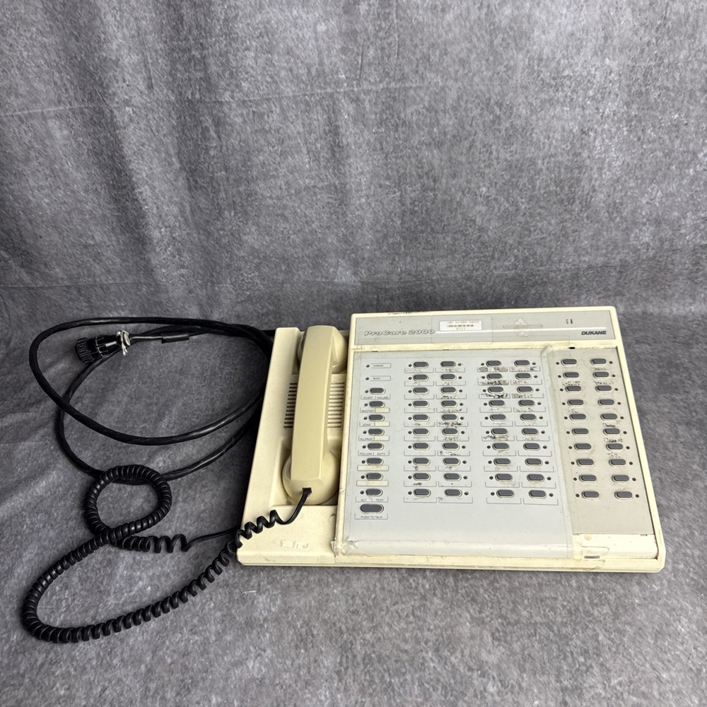 Dukane ProCare 2000 w/ Handset - Untested