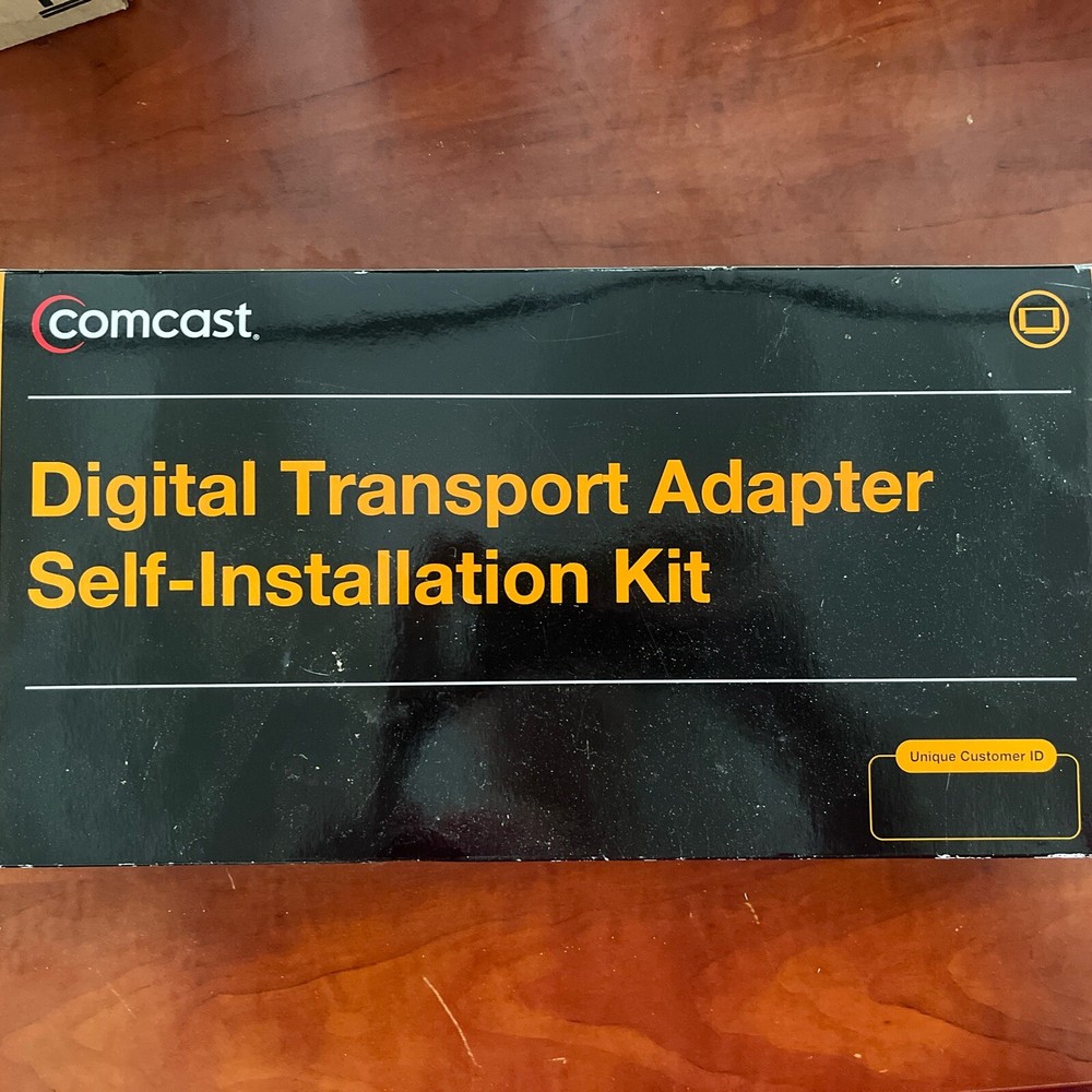 Comcast Digital Transport Adapter Self-Installation Kit NIB. DC105COM1
