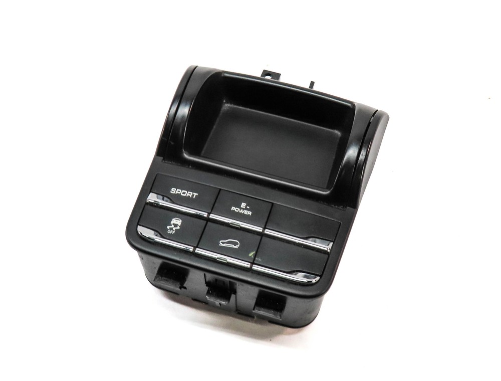 2011 PORSCHE CAYENNE HYBRID (958) TERRAIN TRACTION CONTROL SWITCH BUTTON PANEL