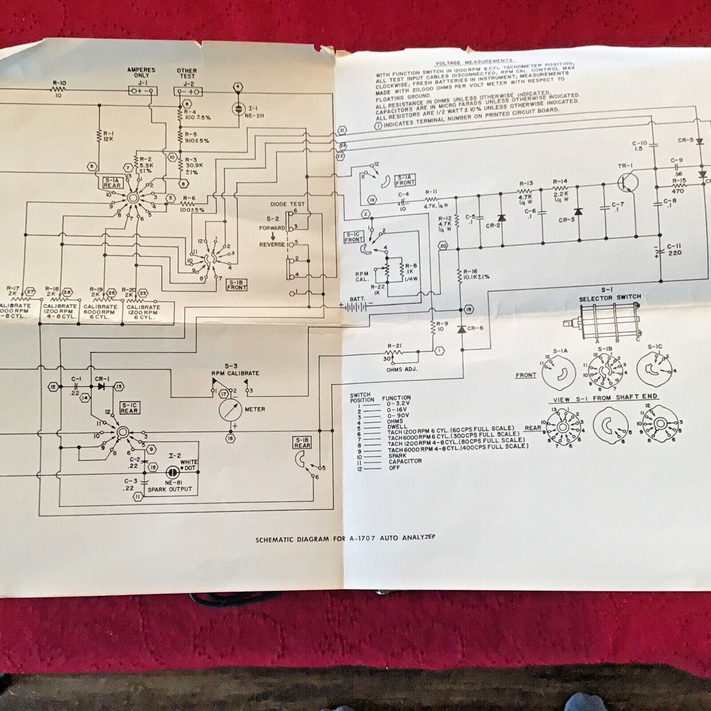Allied A-1707 Universal Auto Analyzer with Manual
