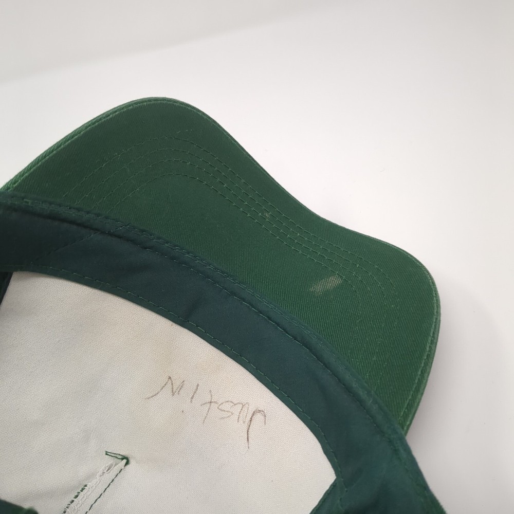 Letter E Snapback Hat Green Youth One Size Adjustable Solid Outdoor