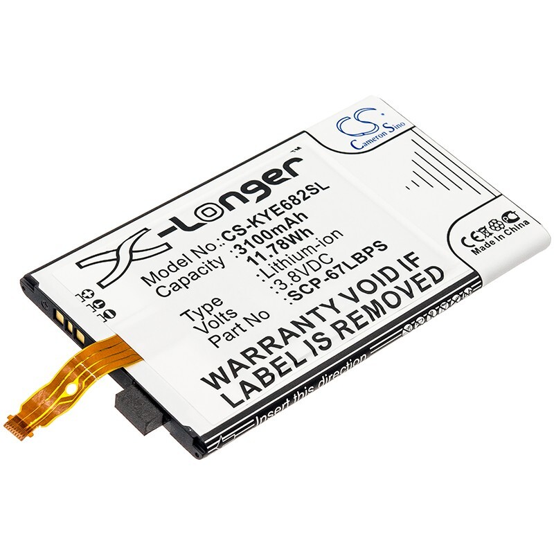 BATTERIE 3100mAh SCP-67LBPS For Kyocera DuraForce Pro E6810 E6820 E6830 E6833