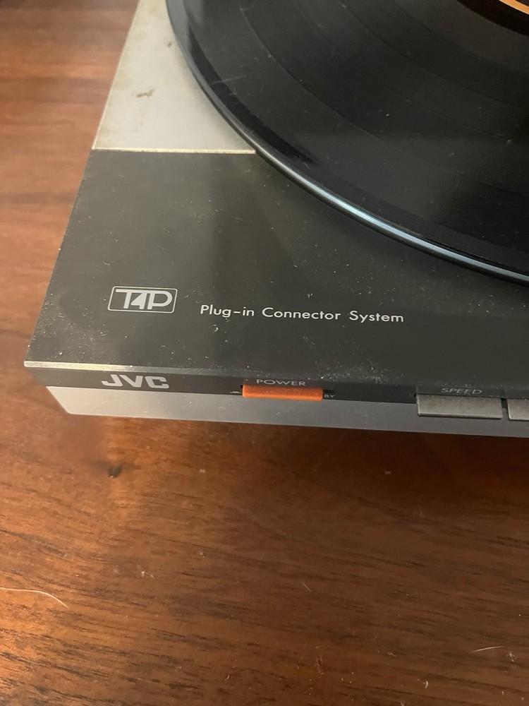 JVC L-E22 Fully Automatic Turntable Linear Tracking Turntable Works