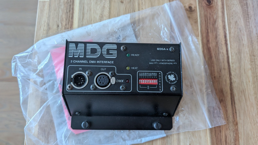 MDG 2 Channel DMX Interface