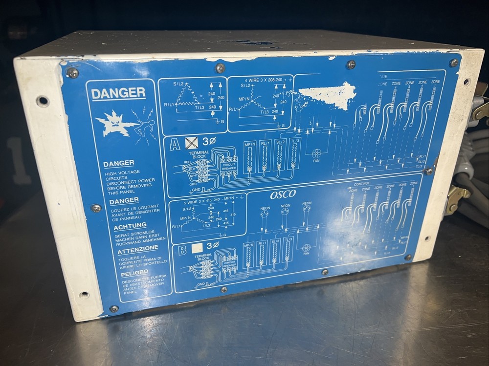 OSCO Control Box. Model Number Worn Off