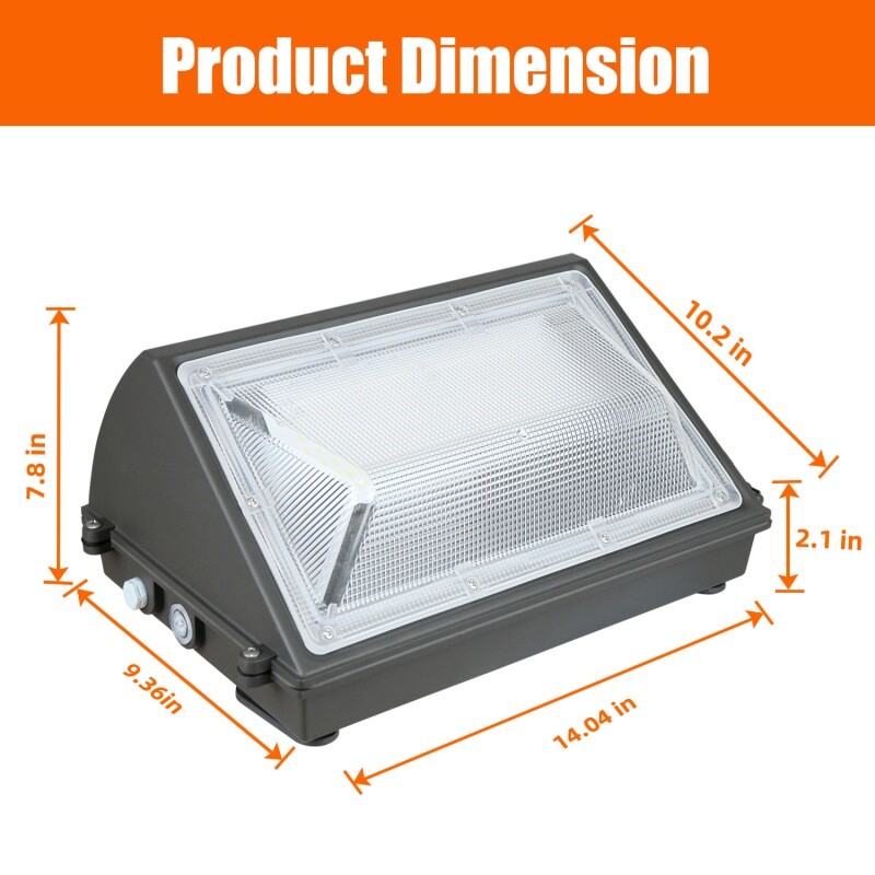 LED Wall Pack Light 150W Warehouse Parking Lot Security Wallpack Light Fixture