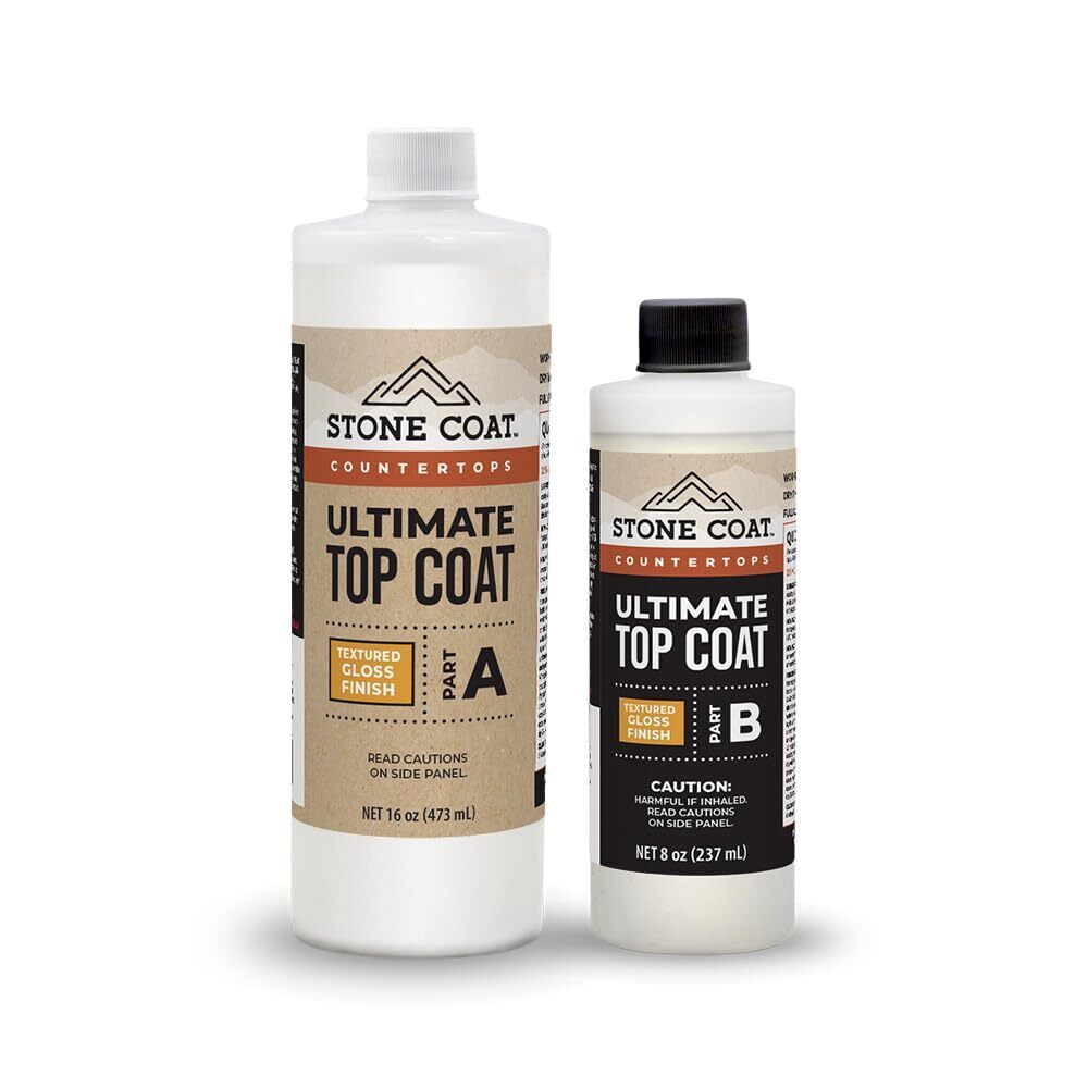 Ultimate Top Coat Epoxy Resin Kit Extra Scratch for Ultimate Surface Protection