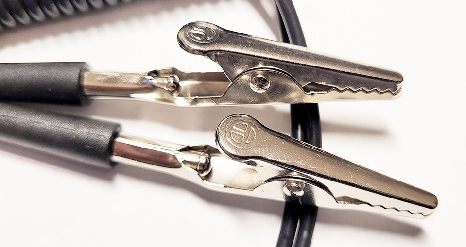 Zapper Model A6 Replacement Cordset with Alligator Clips