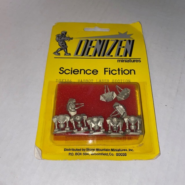 Denizen Miniatures Science Fiction DSF 386 Warbot Laser Section