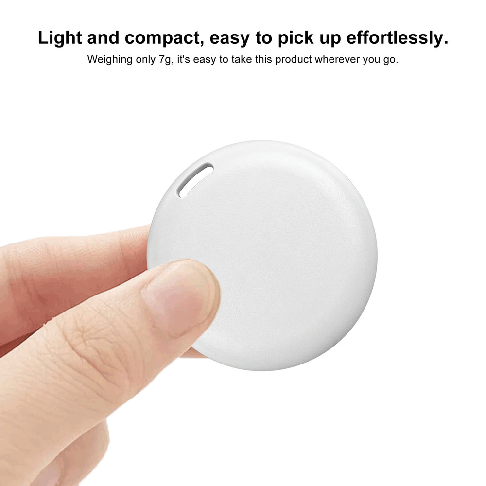 Smart Bluetooth Tracker Tag for iPhone only– Key Finder, Wallet Locator, Pet Tag