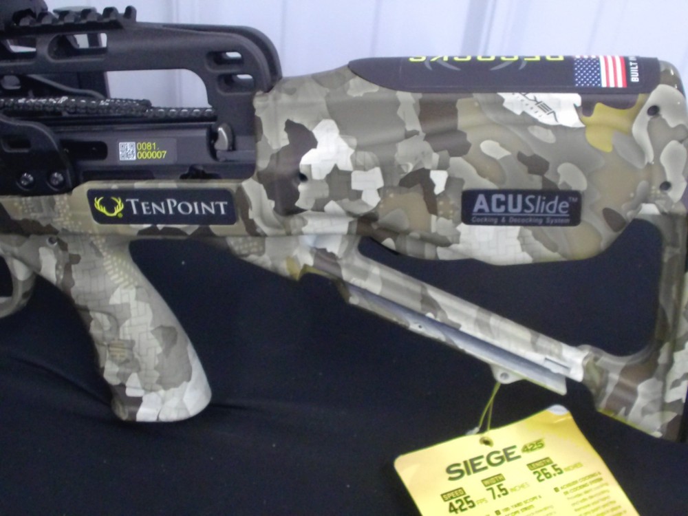Tenpoint Siege 425 Crossbow ACUSLIDE W/100YD SCOPE- NWT - NEEDS STRING