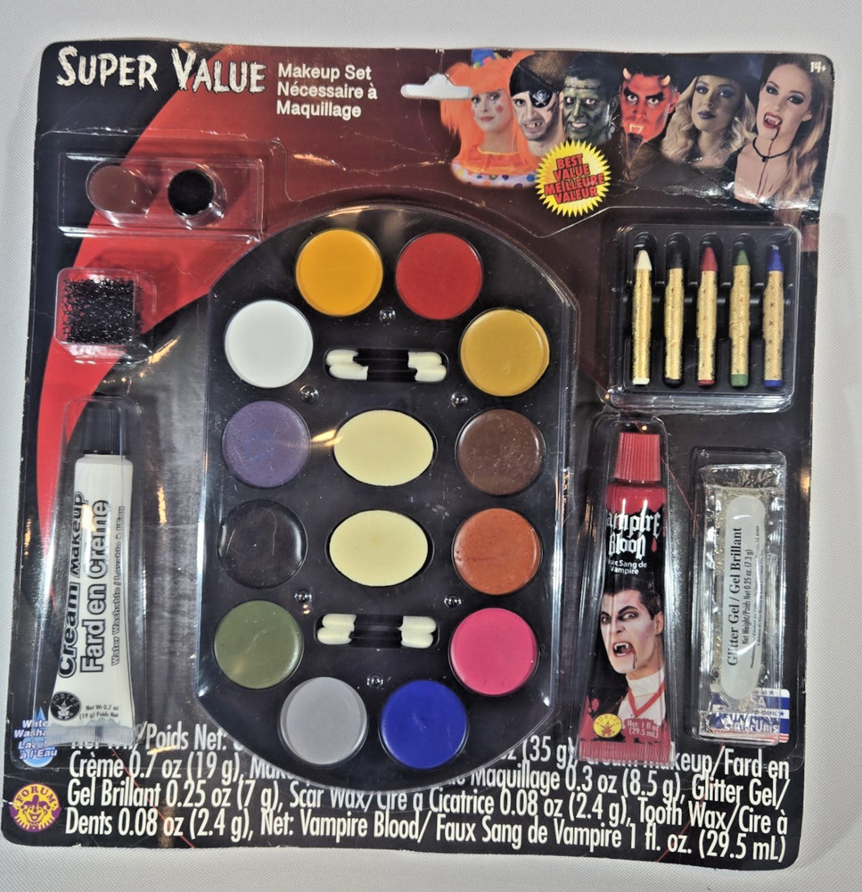Rubies SUPER VALUE Makeup Kit package never opened