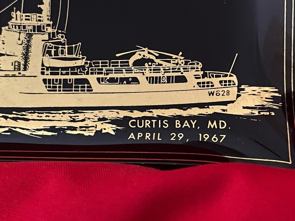 US Coast Guard Cutter Durable Glass Ash Tray