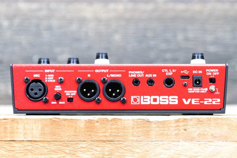 Boss VE-22 Vocal Performer Advanced Portable Multi-Effects Processor for Vocal