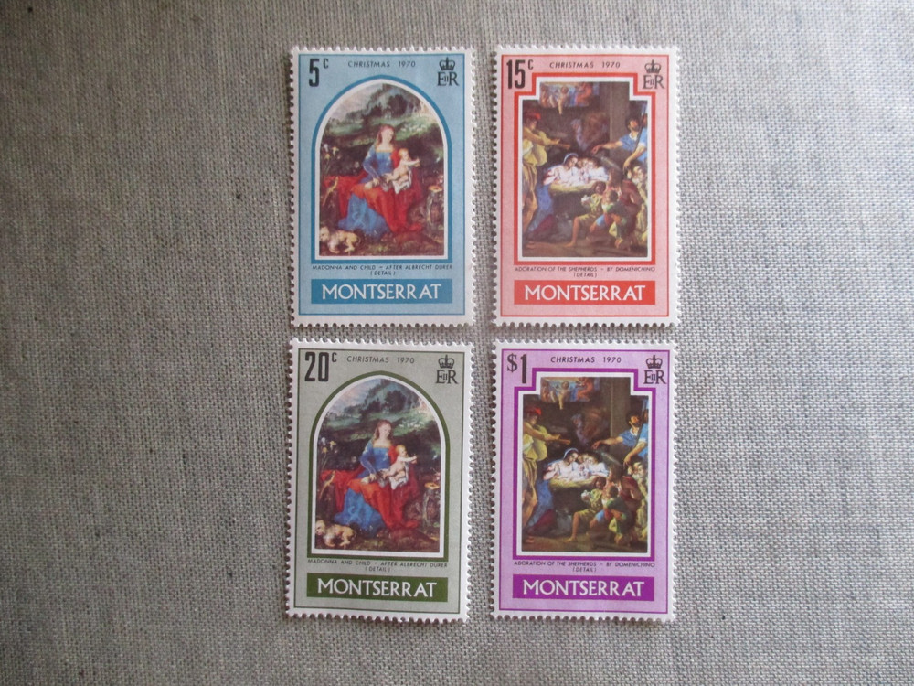 Montserrat, Scott# 244-247, MH