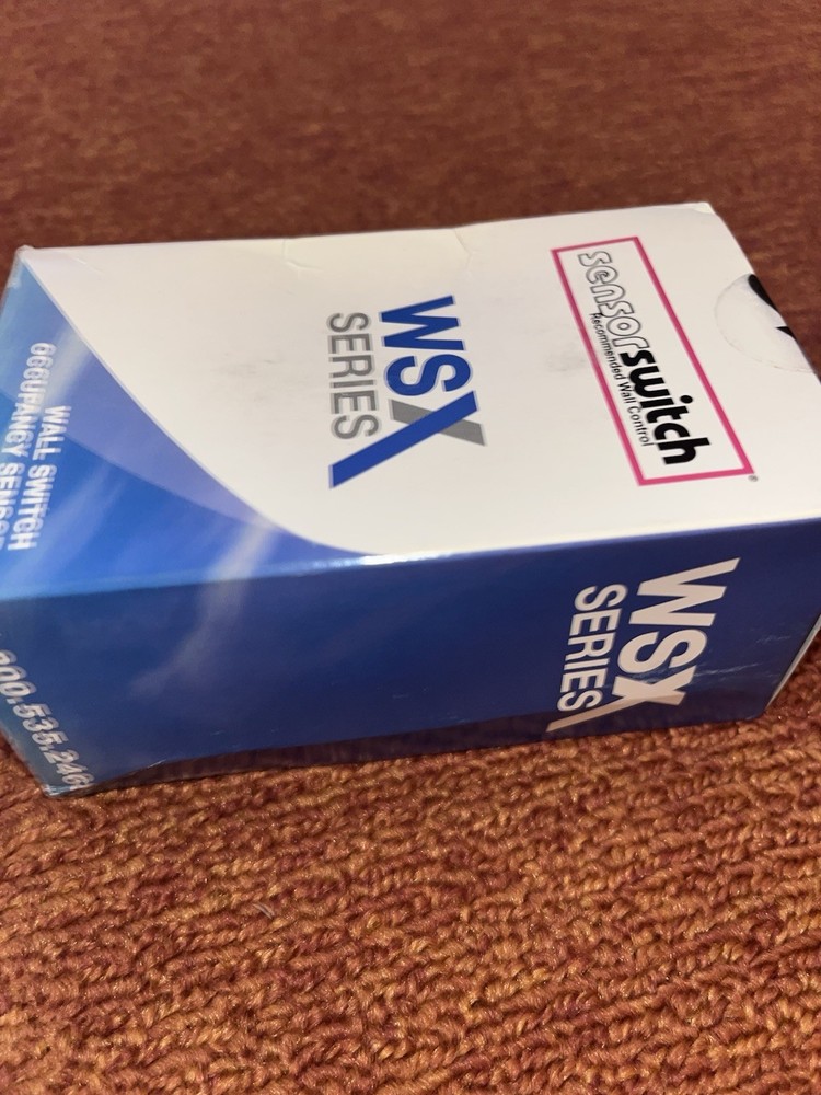 Acuity Controls Sensor Switch WSX WH Wall Switch Sensor 120/277