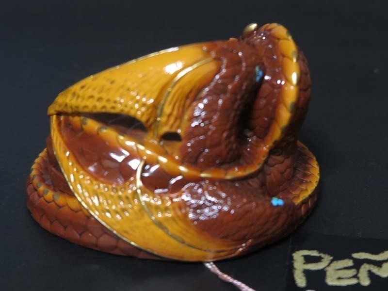 Windstone Editions Mother Coiled Dragon – Brown