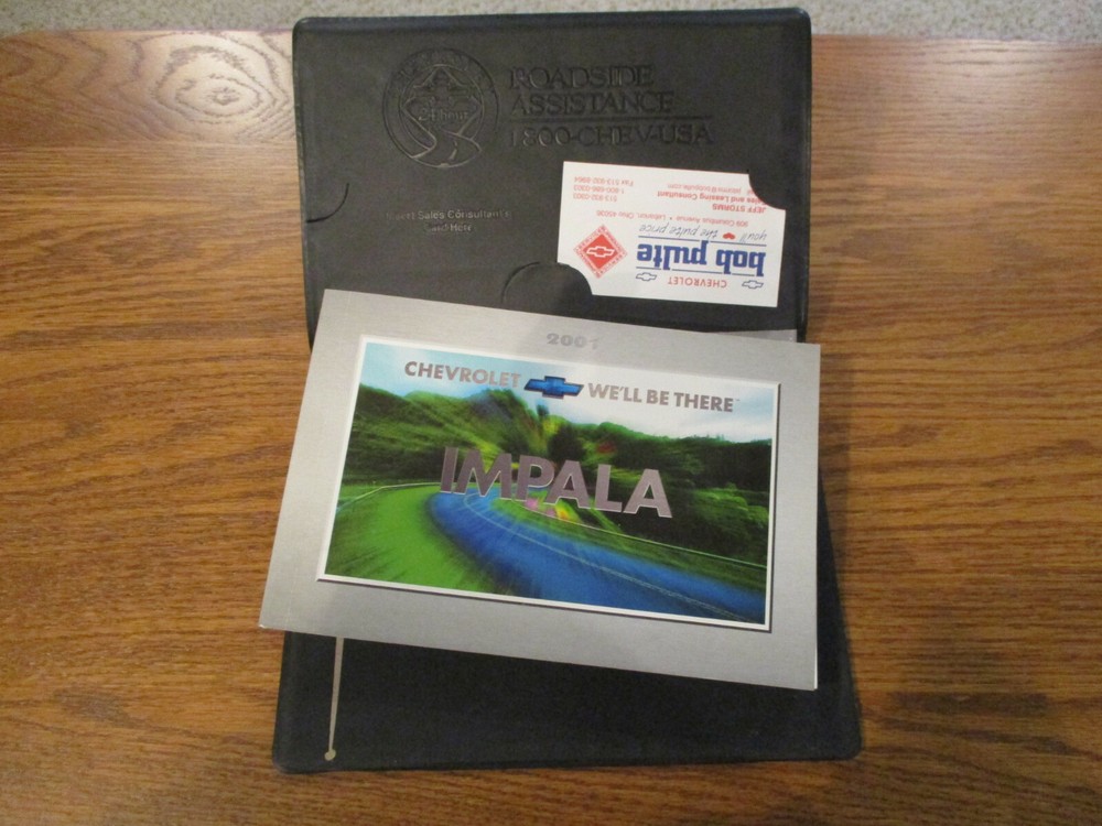 2001 Chevrolet Impala Owners Manual