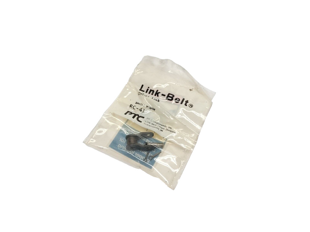 Link-Belt RC-41 Single Width Offset Link LOT OF 3