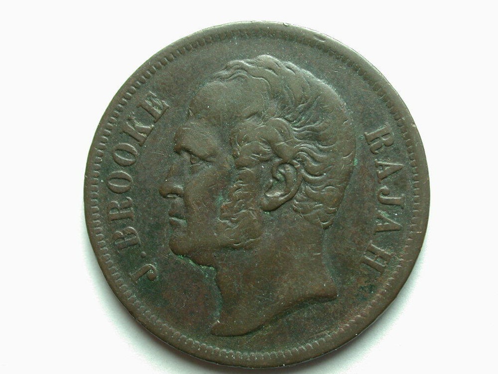 Sarawak 1863 One Cent