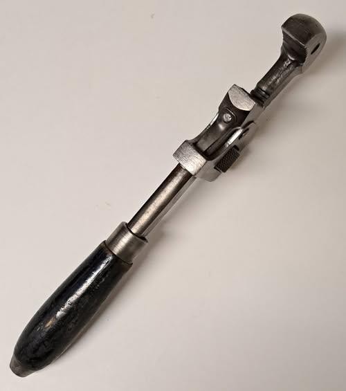 Vintage Stillson No. 8 Adjustable Monkey Wrench Morco Moore Drop Forging Tool Co
