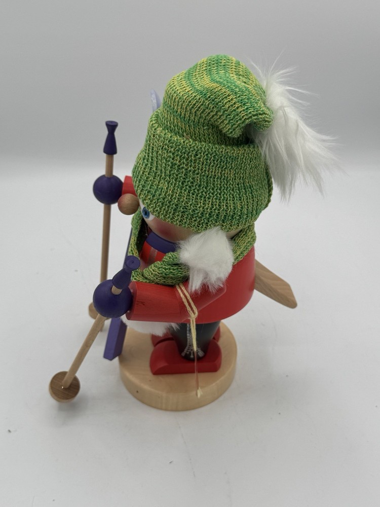Steinbach Troll Skier Chubby Nutcrackerccollection 10.5 Tall