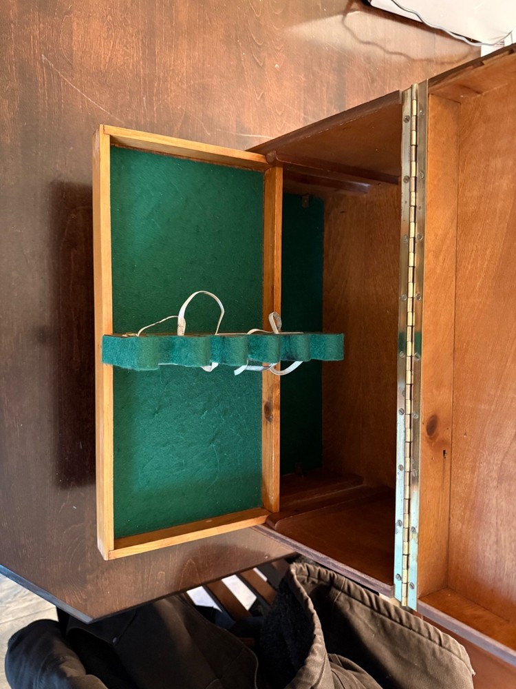 vintage shooting range box