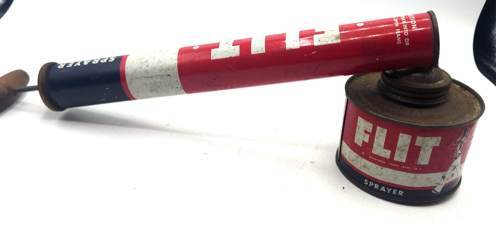 Vintage Flit Pump Bug Sprayer Mosquito Manual Spray Device Pump Handle