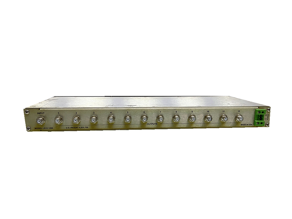 Quintech Electronics LS12 1200ARC 12-Way Active L-Band Splitter with power adapt