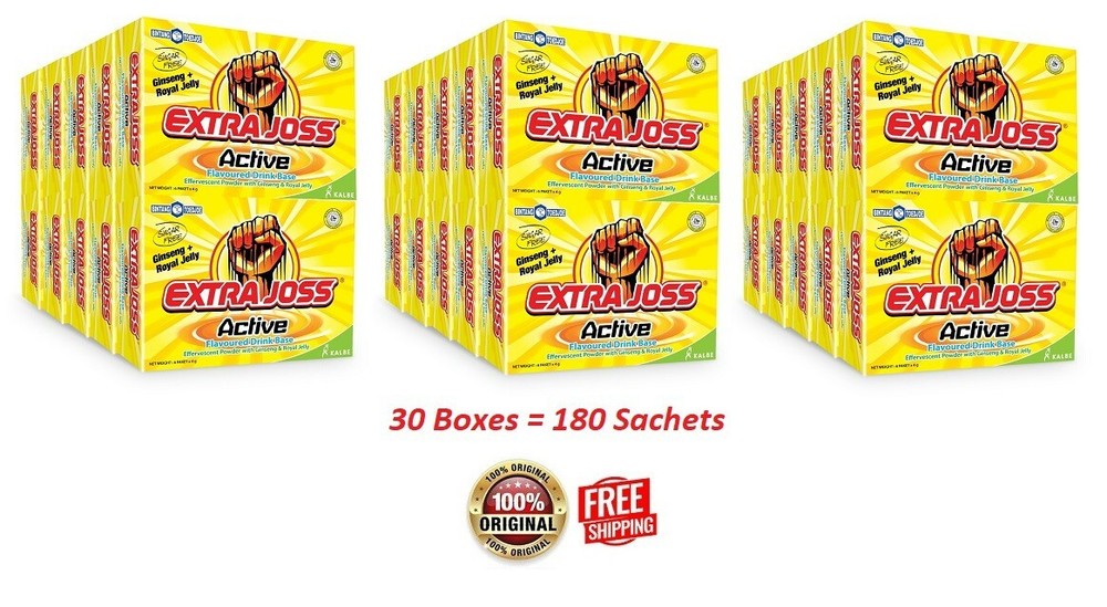 EXTRA JOSS - 30 Boxes (180 SACHETS) HALAL & FREE SHIPPING