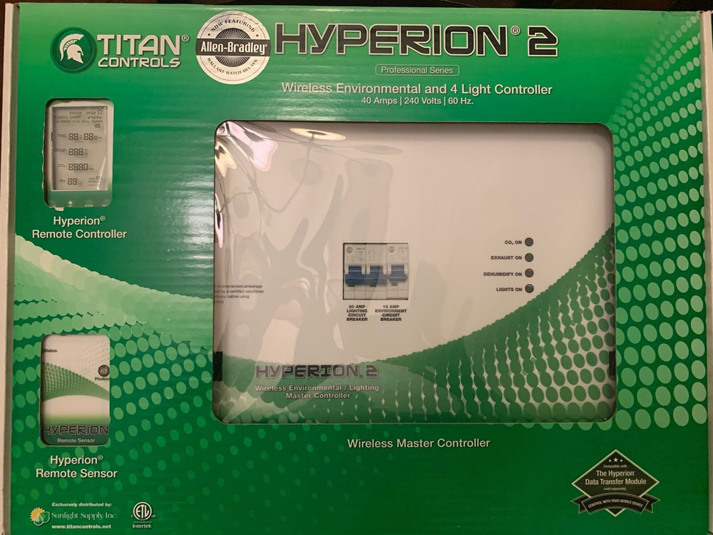 Titan Controls Hyperion 2 Wireless Environmental and 4 Light Control