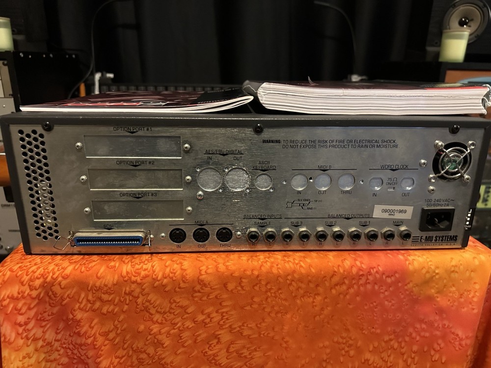 E-MU E6400 Ultra Emulator Sampler w/ EIII, Proteus sounds and more