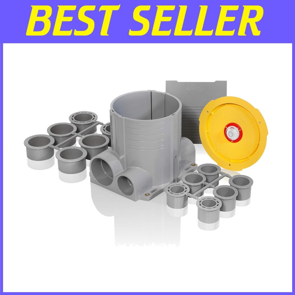 Gray Floor Box System for Various Flooring Types