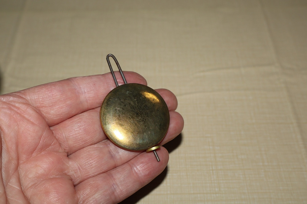 Antique Clock Pendulum Bob- 1.4 oz.