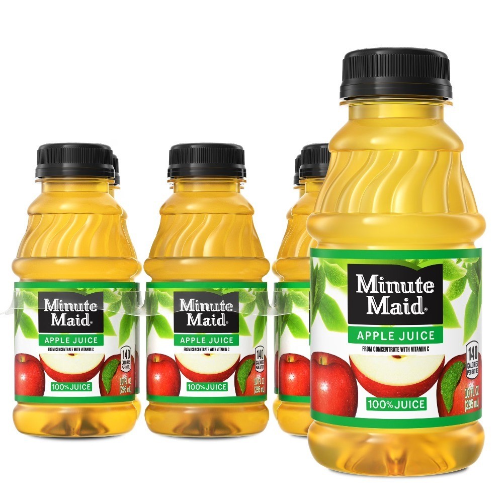 Juice Bottles, 10 fl oz, 6 Pack