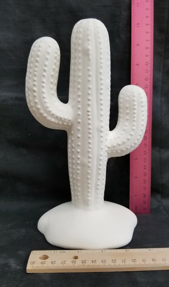 Ready to paint Ceramic Bisque Icco Lg Cactus U Pick