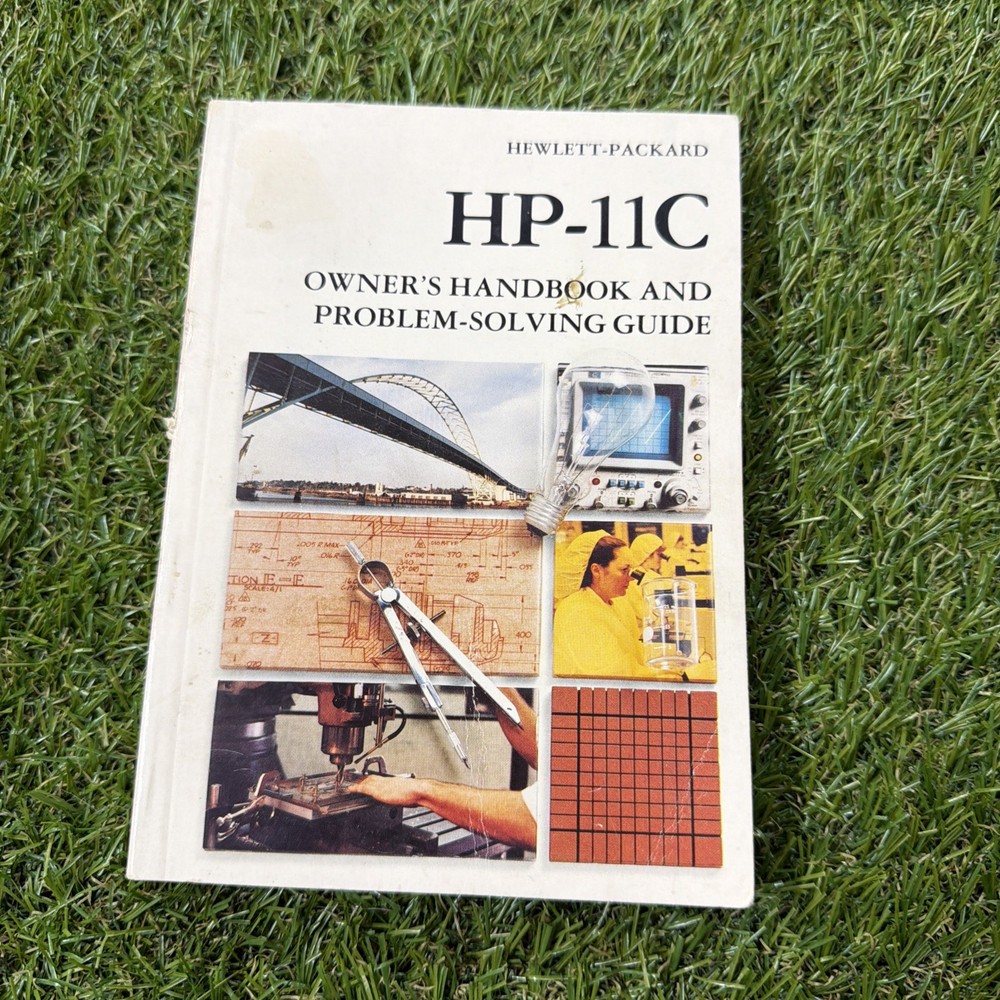 Hewlett Packard HP-11C Owner's Handbook Problem-Solving Guide Manual 05/84