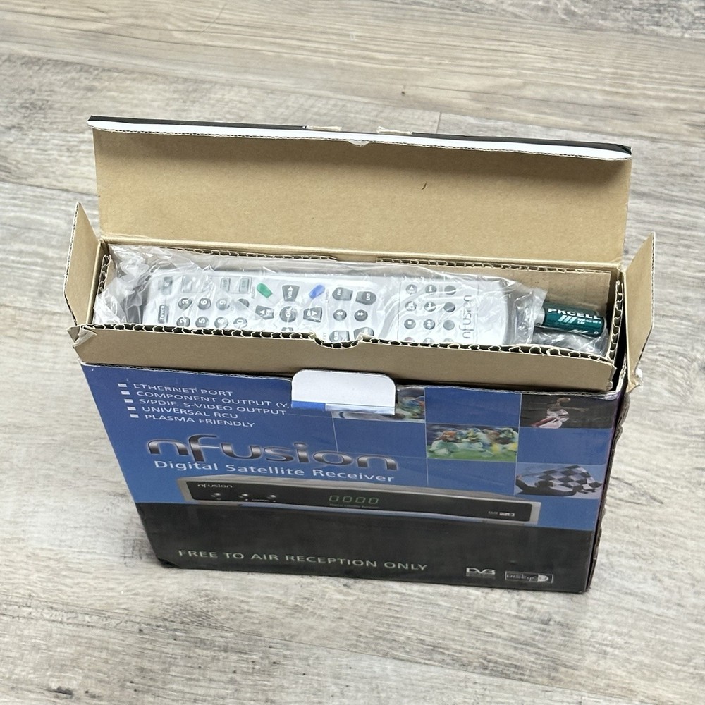 nFusion Digital Satellite Receiver - New Open Box