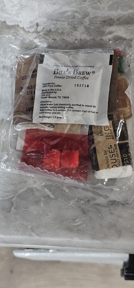 MRE Condiments Only