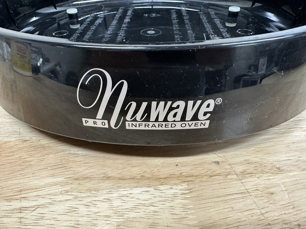 NuWave Pro Oven Black / Silver Replacement Parts Bottom Base Pan / Drip Tray